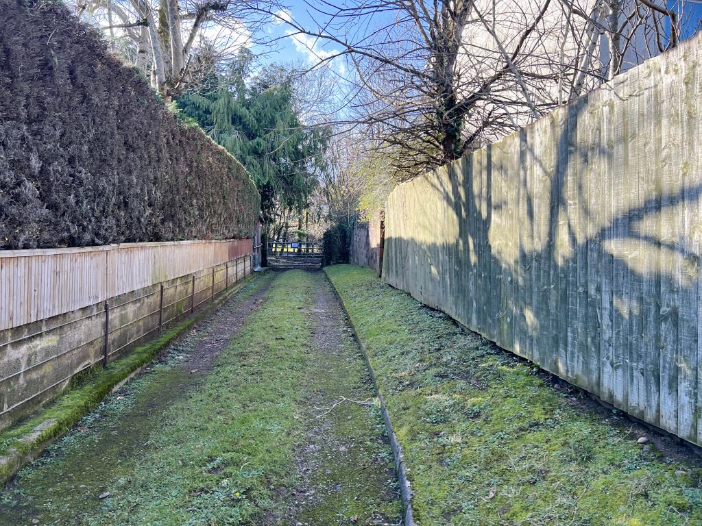 Lot: 3 - AREA OF LAND WITH ACCESS TRACK IN VILLAGE LOCATION WITH POTENTIAL - View of the drive to land